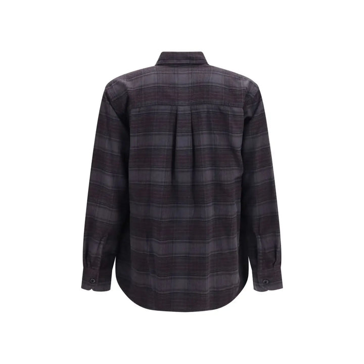 Our Legacy Gray Cotton Pattern Shirt