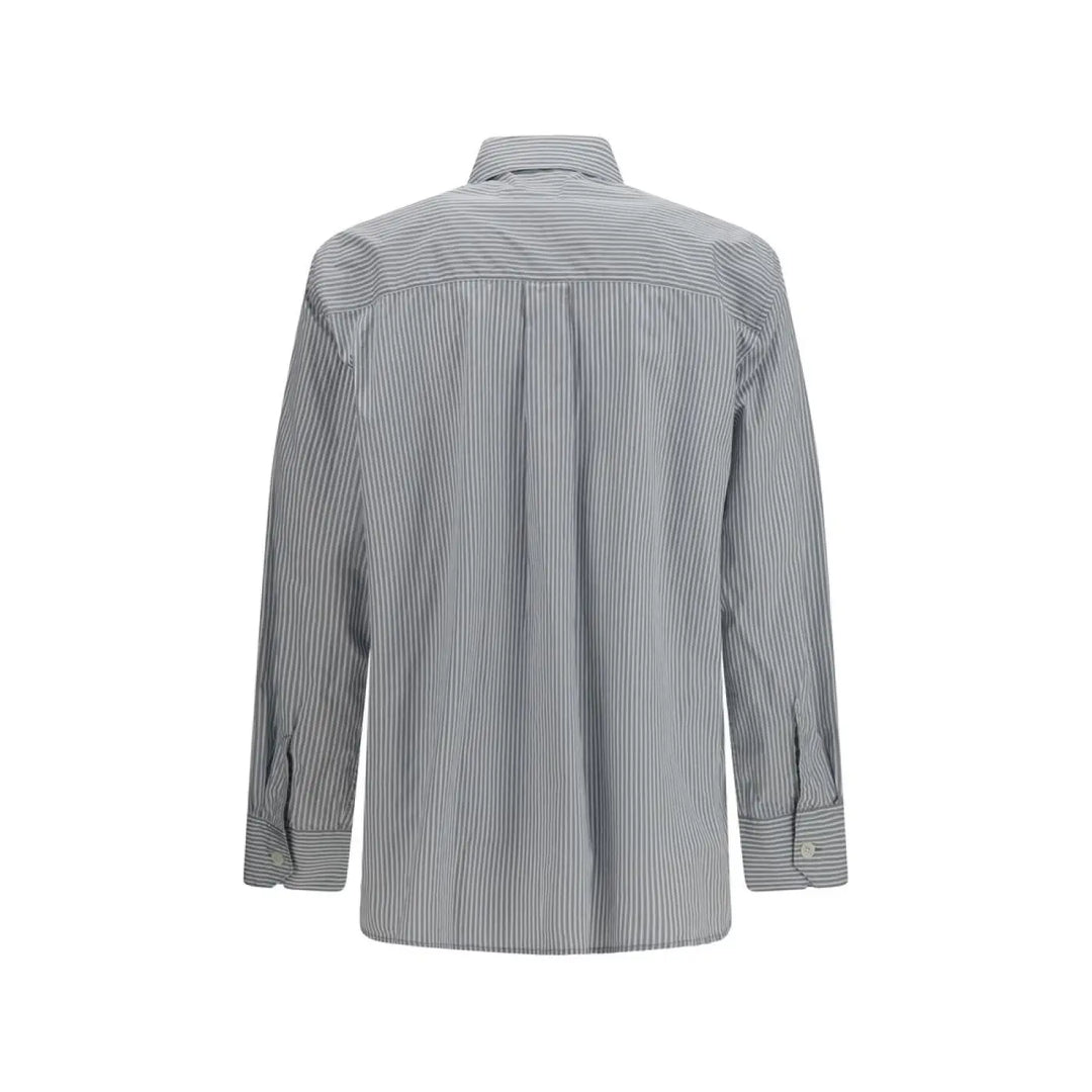 Our Legacy Gray Cotton Pattern Shirt