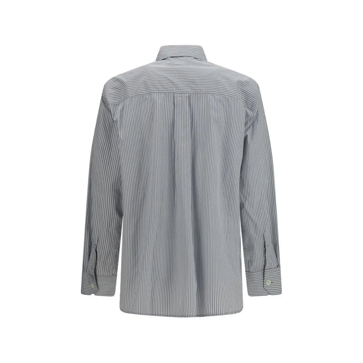 Our Legacy Gray Cotton Pattern Shirt