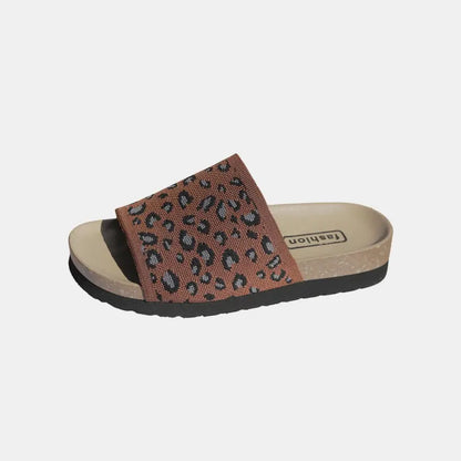 Wild Style: Leopard Sandals in All Sizes! Shoes Sneakers Trendsi