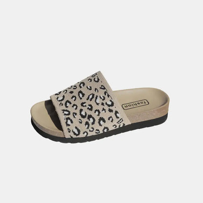 Wild Style: Leopard Sandals in All Sizes! Shoes Sneakers Trendsi