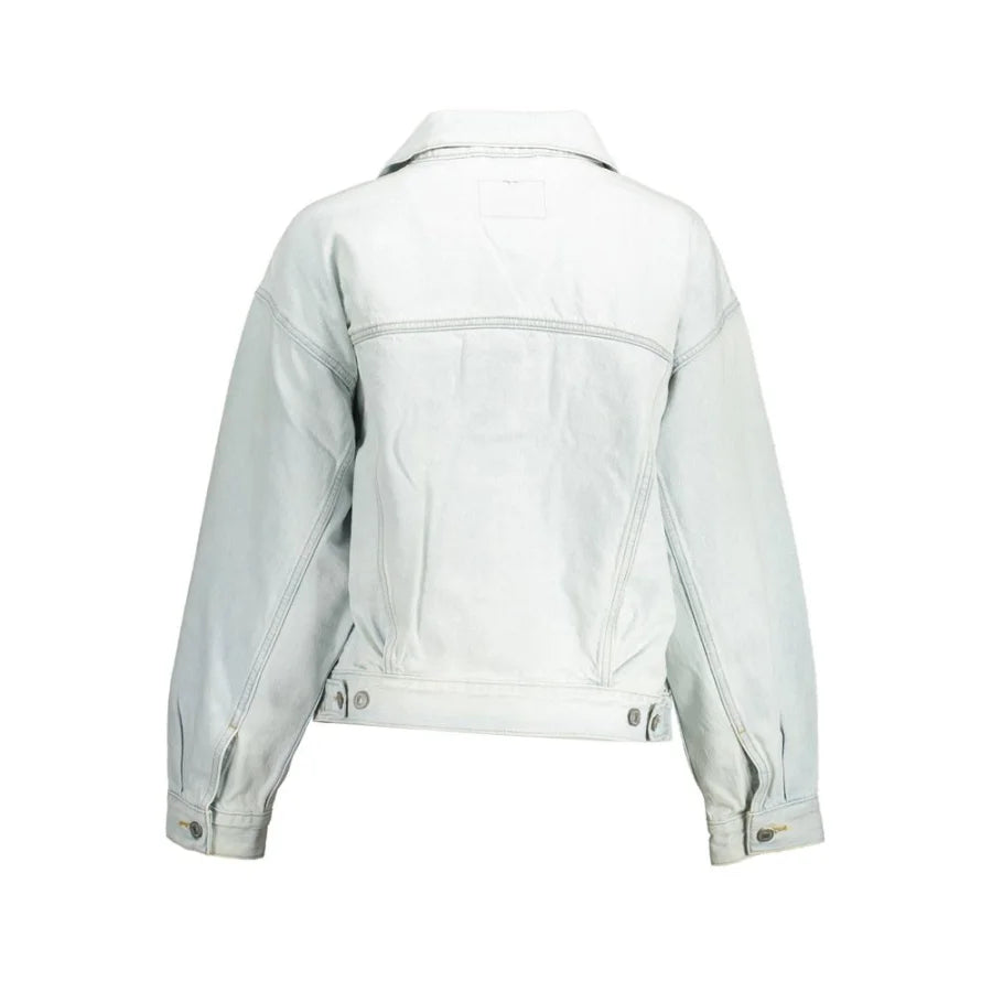 Levi’s Azzurro Cotton Women Jacket