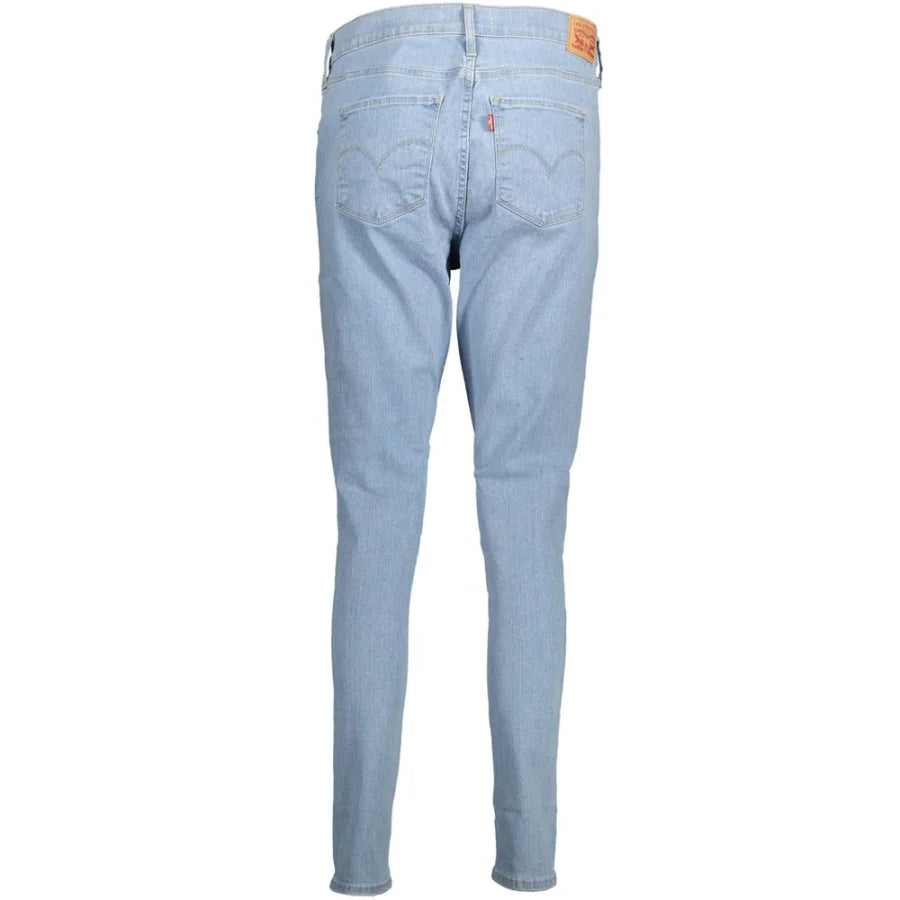 Levi’s Azzurro Cotton Women Skinny Jean