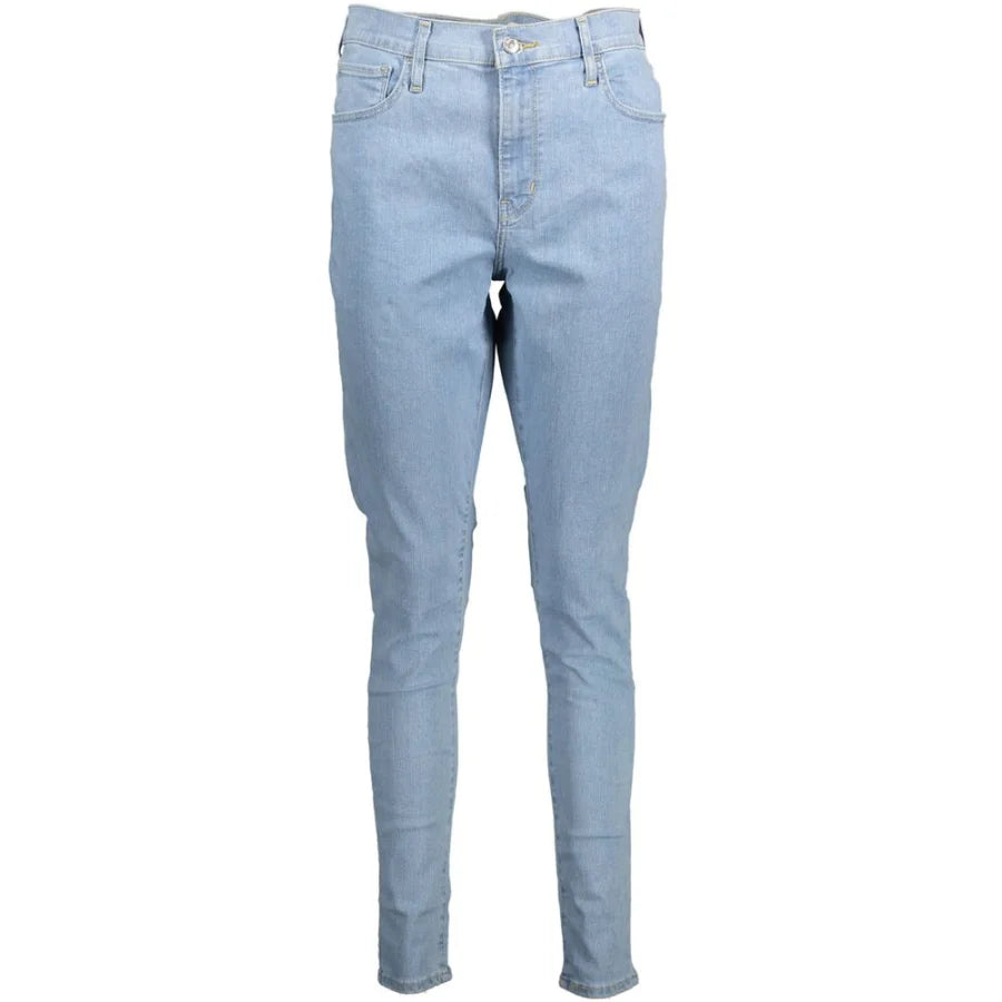 Levi’s Azzurro Cotton Women Skinny Jean