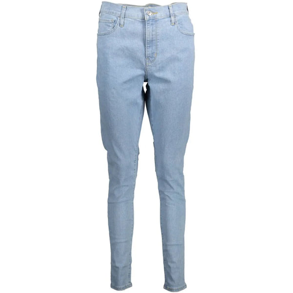 Levi’s Azzurro Cotton Women Skinny Jean