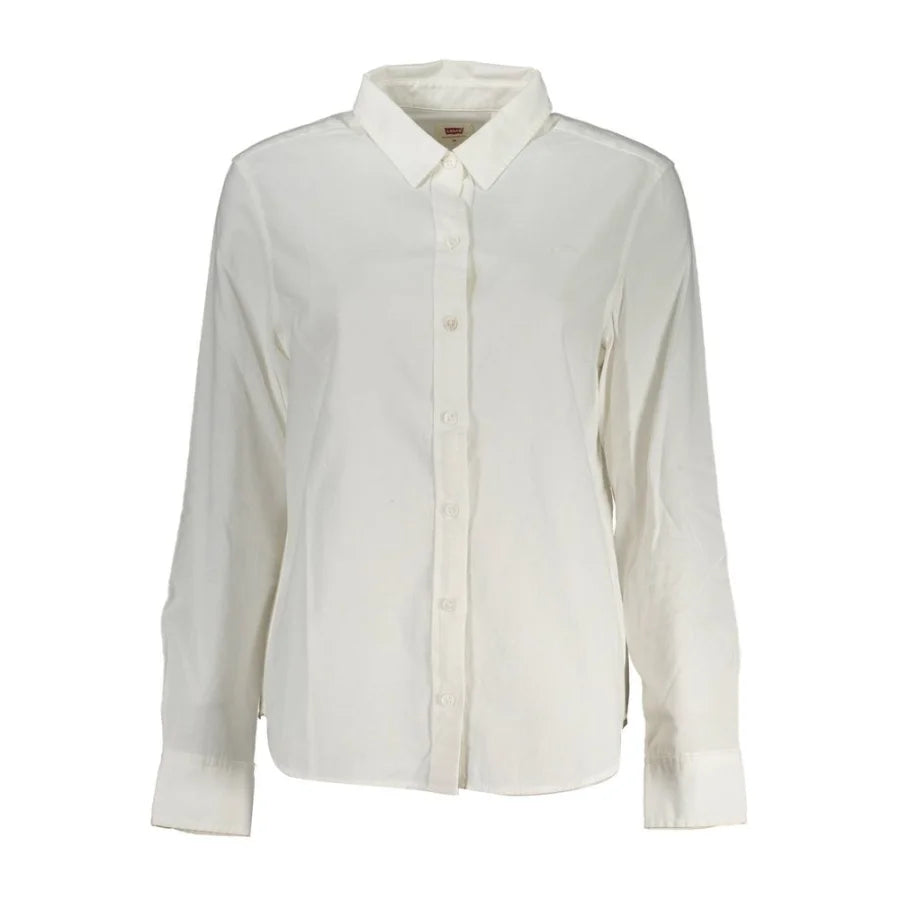Levi’s Bianco Cotton Women Shirt