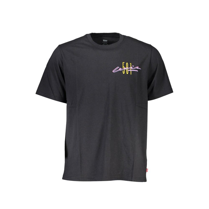 Levi’s Black Cotton Mens T-shirt