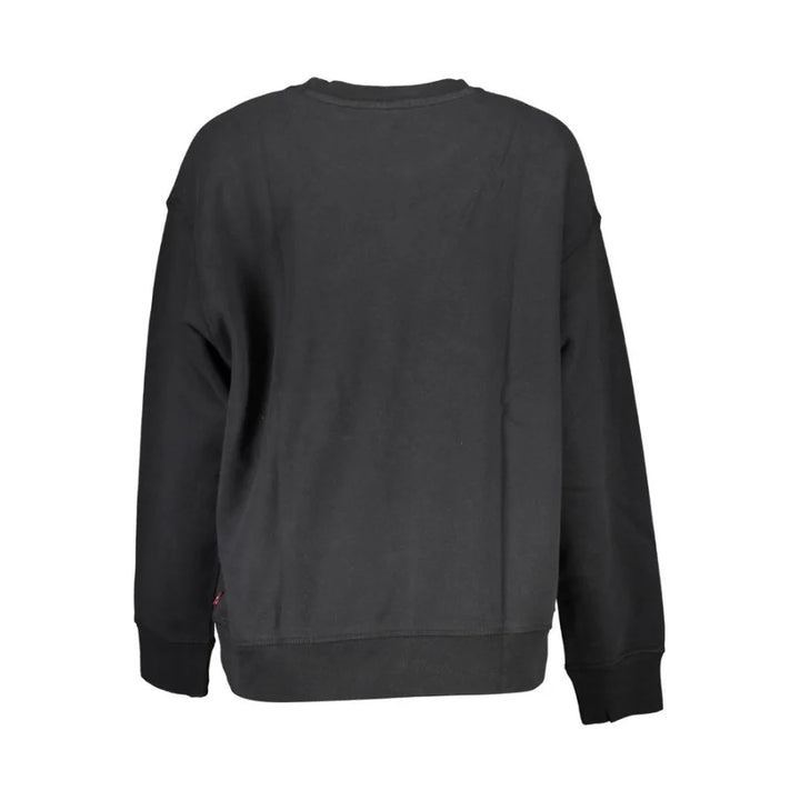 Levi’s Black Cotton Women Sweatshirt