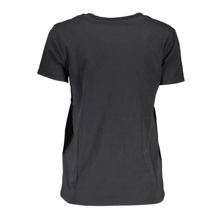 Levi’s Black Cotton Women T-Shirt