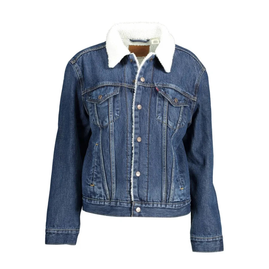 Levi’s Blu Cotton Women Jacket