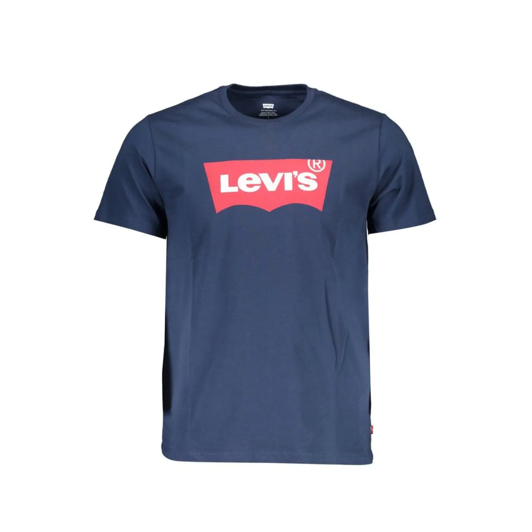 Levi’s Blue Cotton Men T-shirt