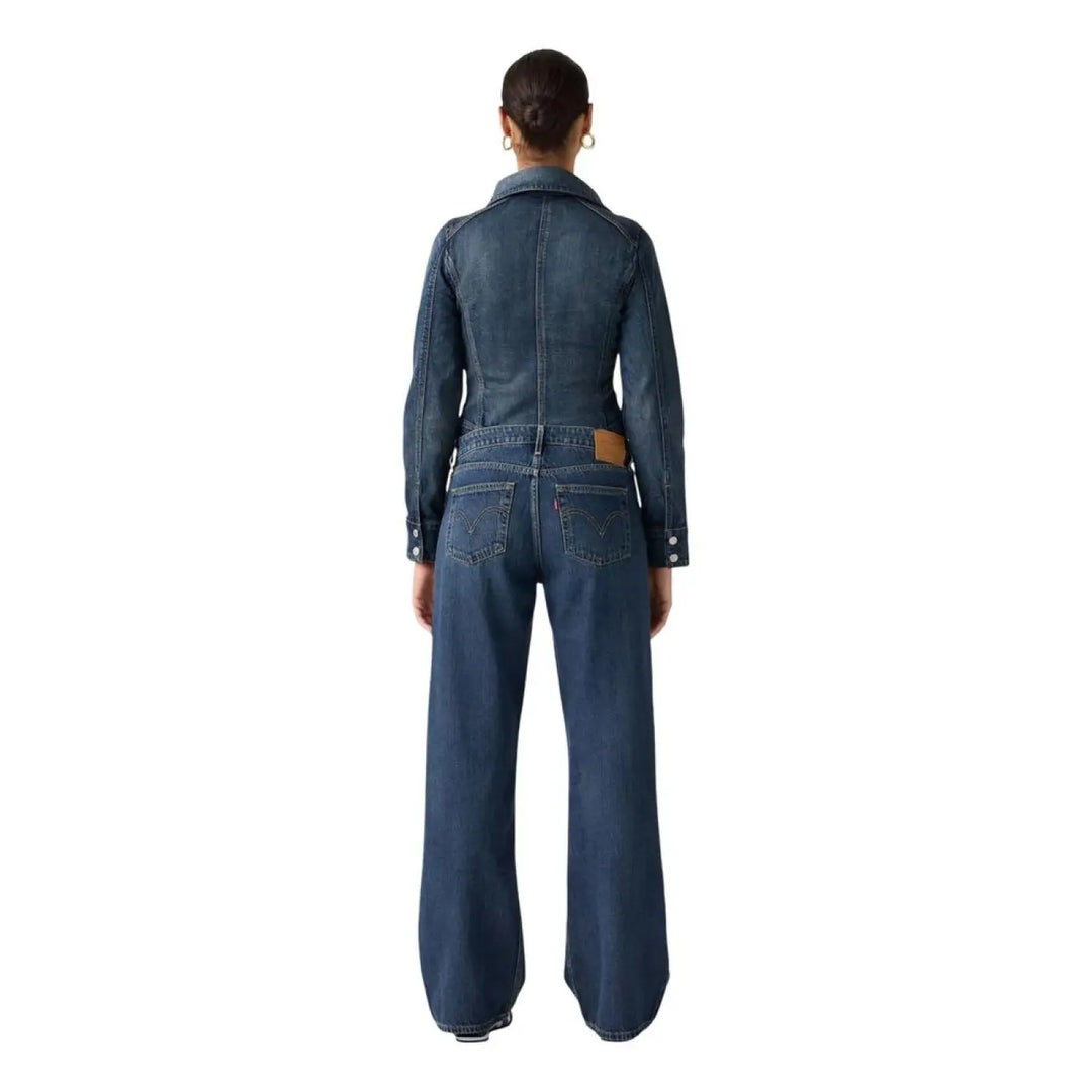 Levi’s Blue Cotton Mom Jeans