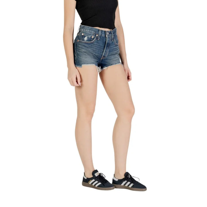 Levi’s Blue Cotton Shorts