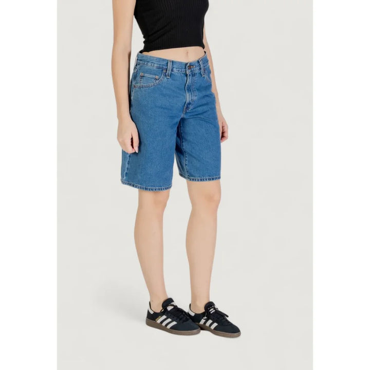 Levi’s Blue Cotton Shorts
