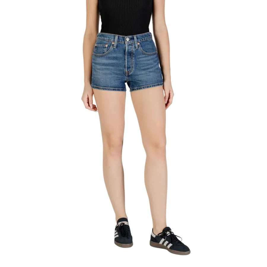 Levi’s Blue Cotton Shorts