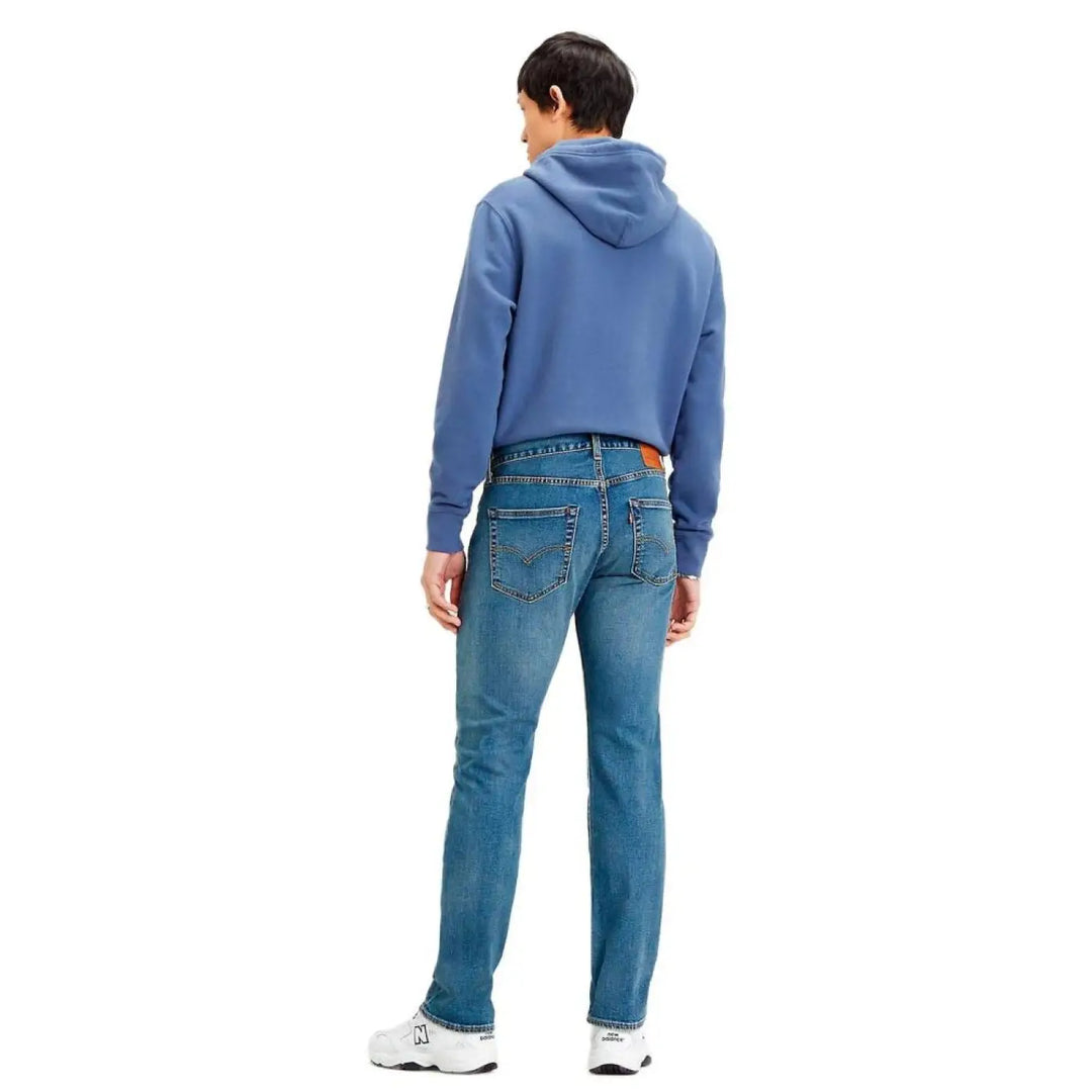Levi’s Blue Cotton Straight-Leg Jeans