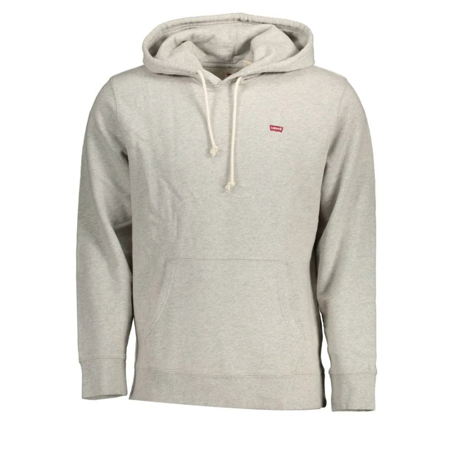 Levi’s Gray Cotton Men Sweatshirt
