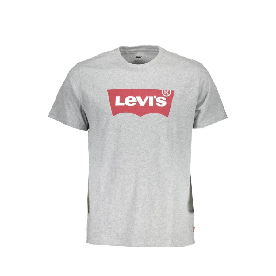 Levi’s Grigio Cotton Men T-Shirt