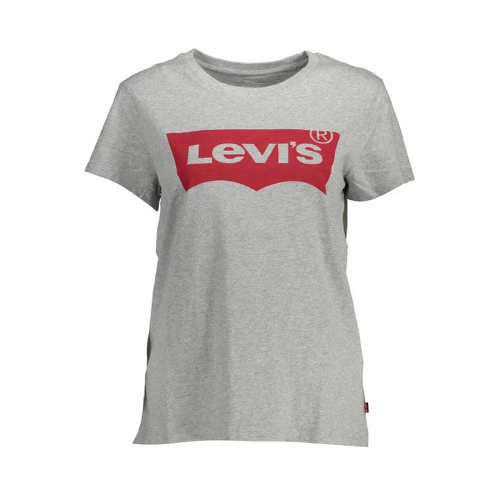 Levi’s Grigio Cotton Women T-Shirt