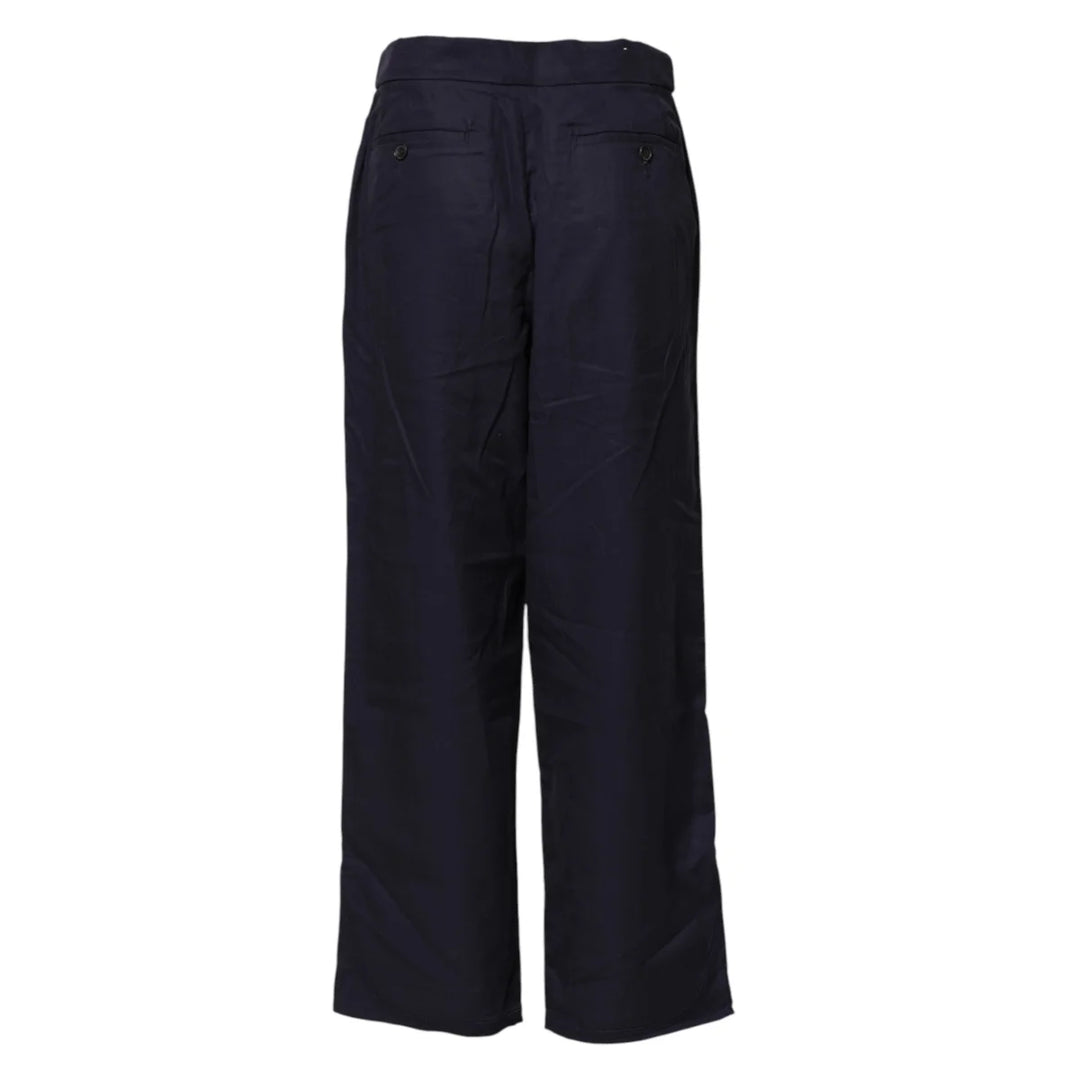 Levi’s Navy Blue Straight High Waist Chino Casual Trouser Pants