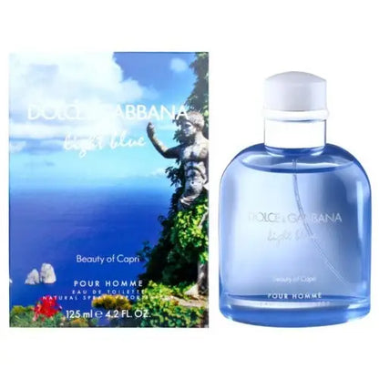 Experience Light Blue Beauty Inspired by Capri’s Sparkling Essence Men’s Cologne Dolce & Gabbana