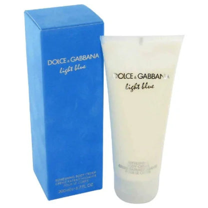 Light Blue Body Cream by Dolce & Gabbana Fruity Perfume for Women Women’s Bath