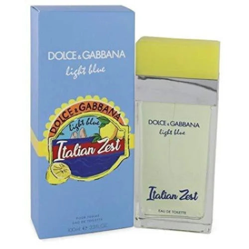 Light Blue Italian Zest Perfume Fruity Citrus and Sicilian Cedar Scent Women’s Dolce & Gabbana