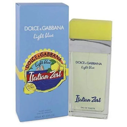 Light Blue Italian Zest Perfume Fruity Citrus and Sicilian Cedar Scent Women’s Dolce & Gabbana