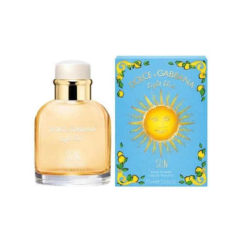 Light Blue Sun Cologne for Men Crisp Citrus Aromatic Summer Scent Men’s Dolce & Gabbana