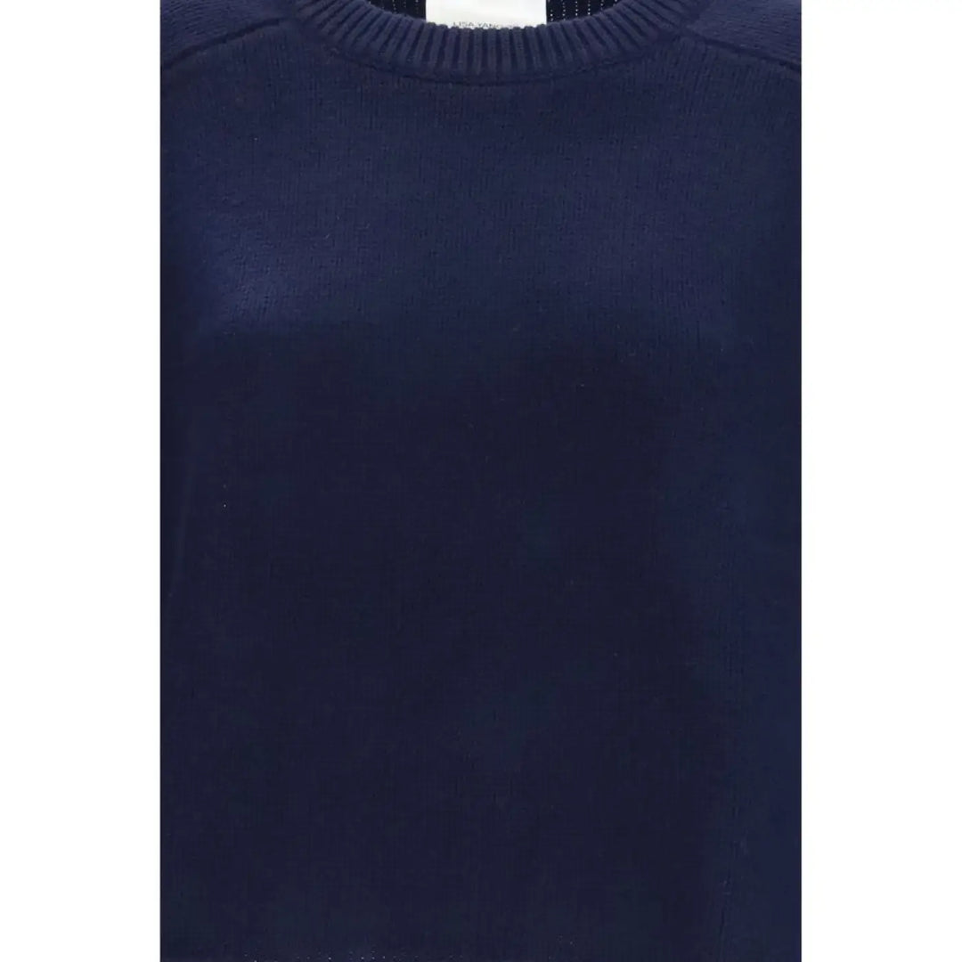 Lisa Yang Blue Cashmere Sweater