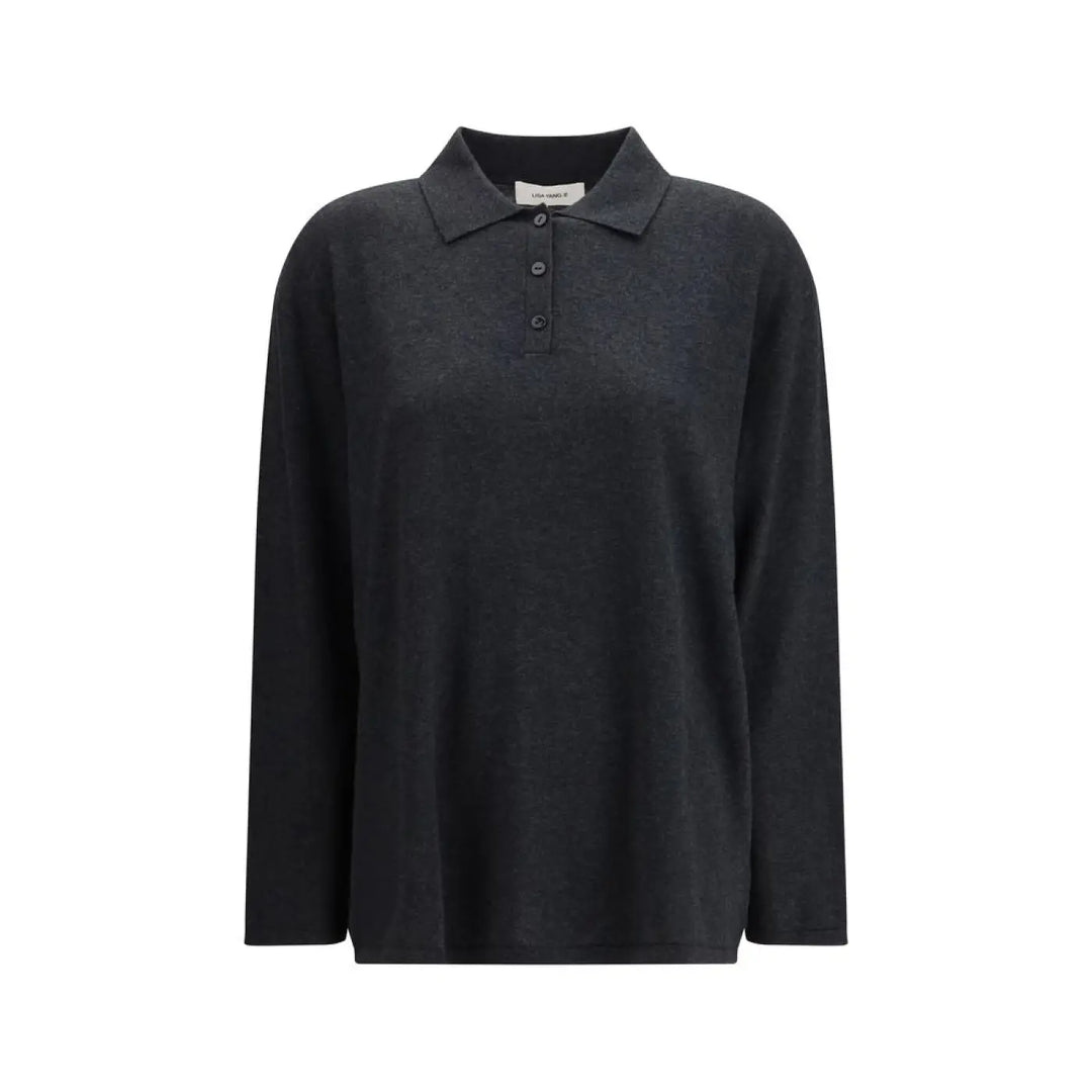 Lisa Yang Gray Cotton Sweatshirt