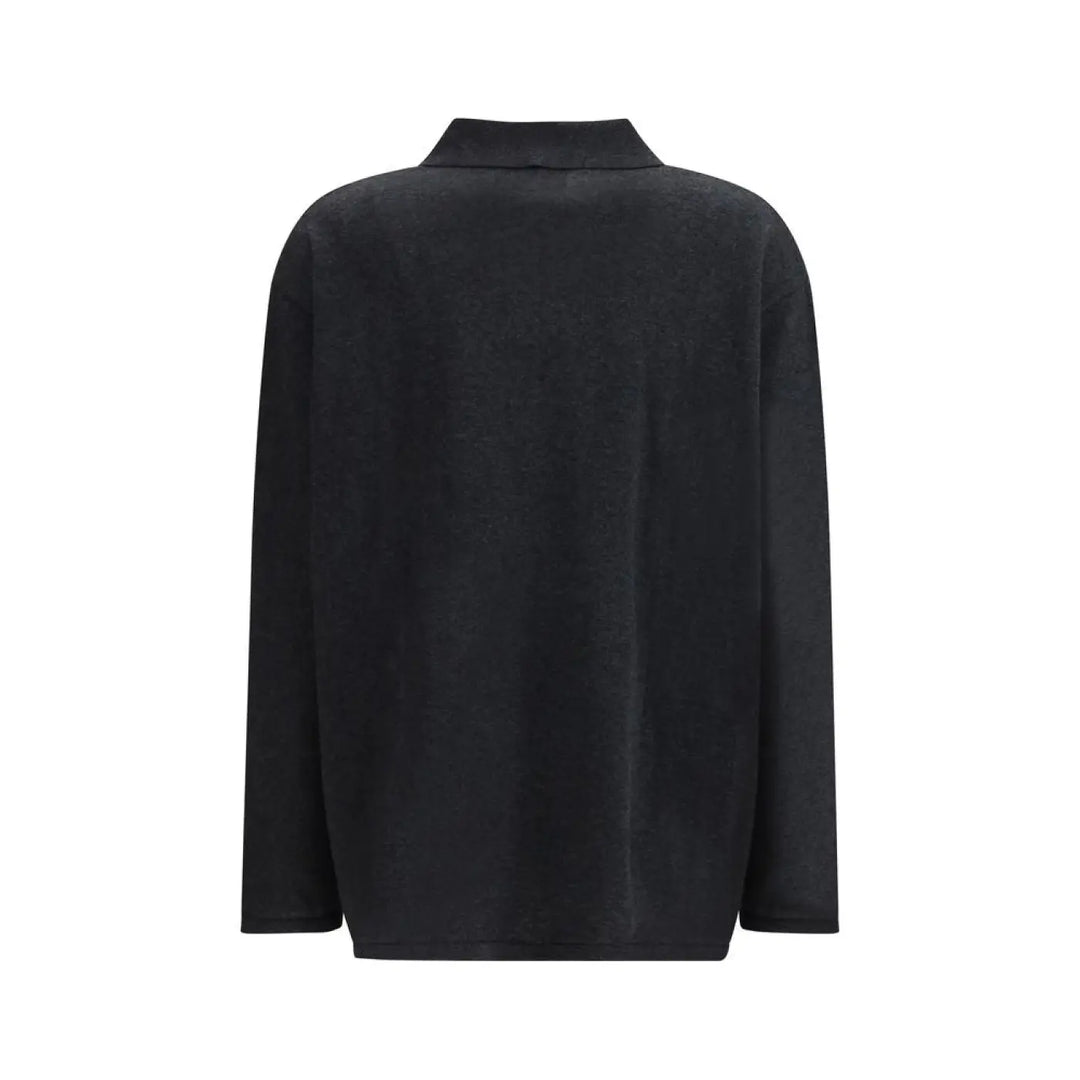 Lisa Yang Gray Cotton Sweatshirt