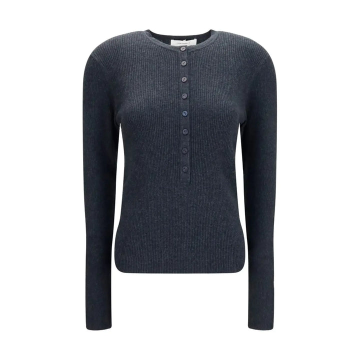 Lisa Yang Gray Cotton Sweatshirt