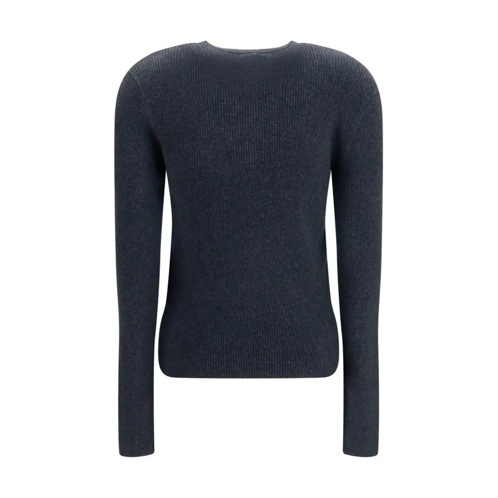 Lisa Yang Gray Cotton Sweatshirt