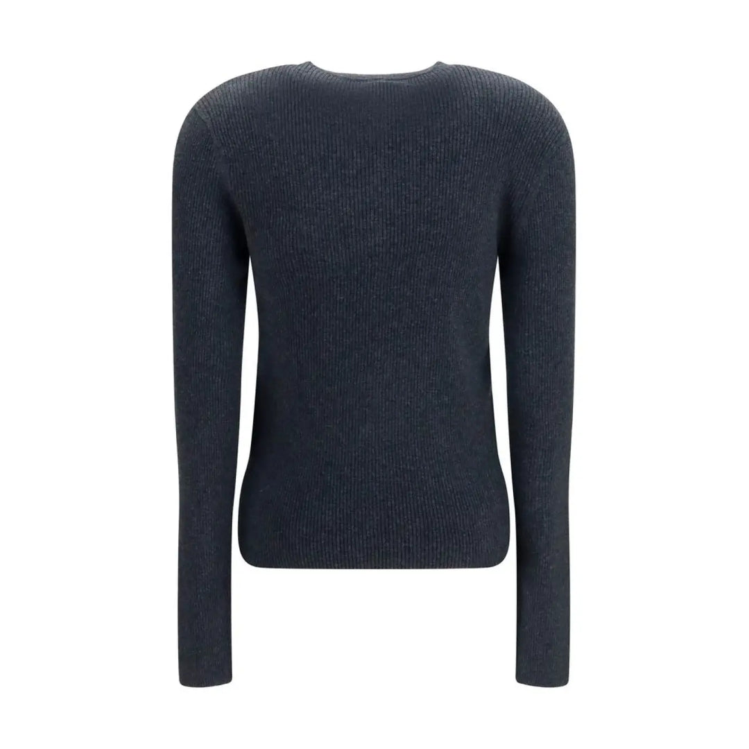 Lisa Yang Gray Cotton Sweatshirt