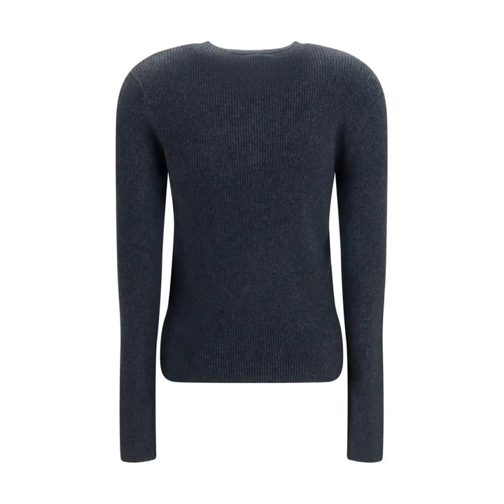 Lisa Yang Gray Cotton Sweatshirt