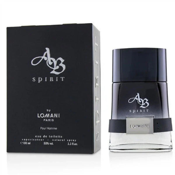 Lomani Men’s Cologne - Spirit Eau Delights With Sweet Finish Dress Sensation