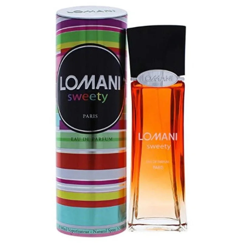 Lomani Sweety Eau Vibrant Citrus Raspberry Rose Elixir Women’s Perfume