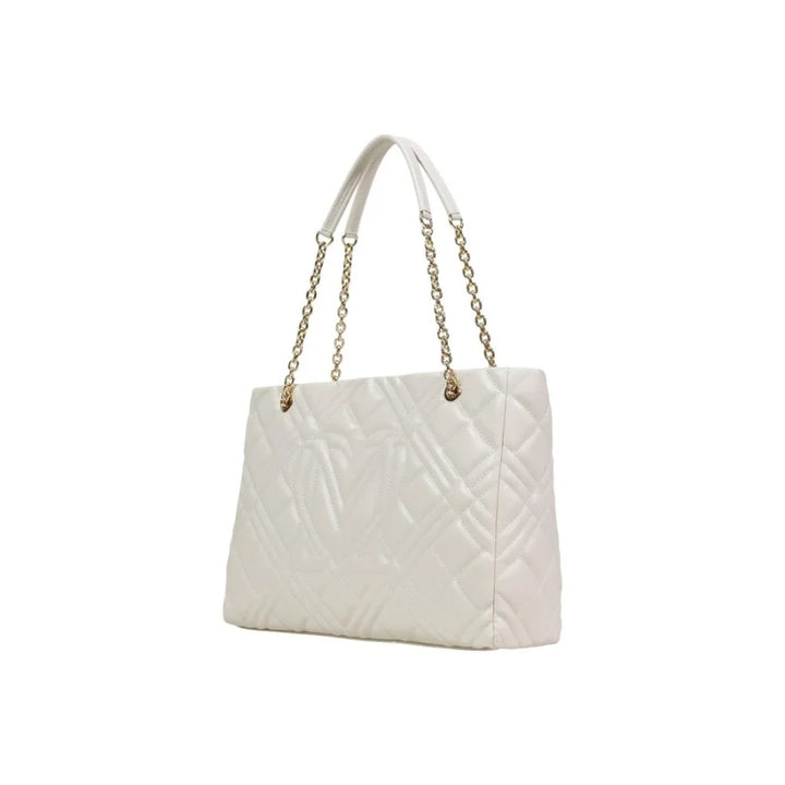 Love Moschino Beige Polyethylene Handbag
