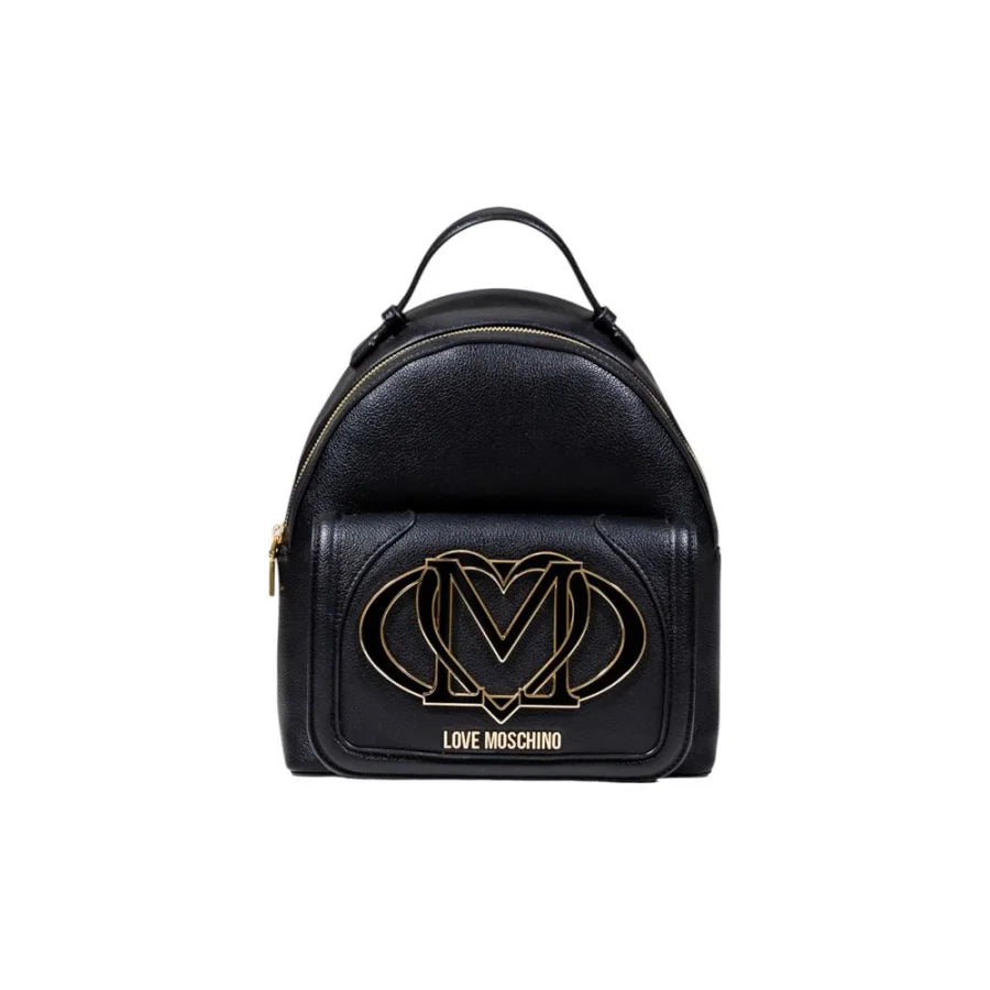 Love Moschino Black Polyethylene Backpack