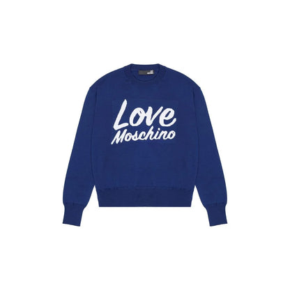 Love Moschino Blue Sweater Model LOVMAGDAAF1ST0709045 for Women