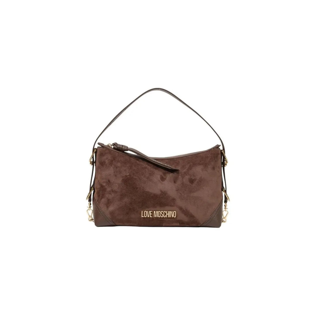 Love Moschino Brown Polyester Handbag