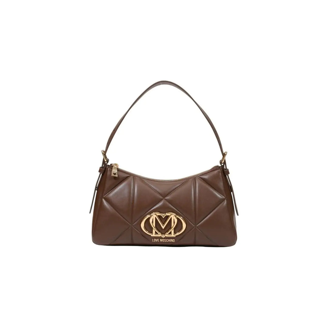 Love Moschino Brown Polyethylene Handbag
