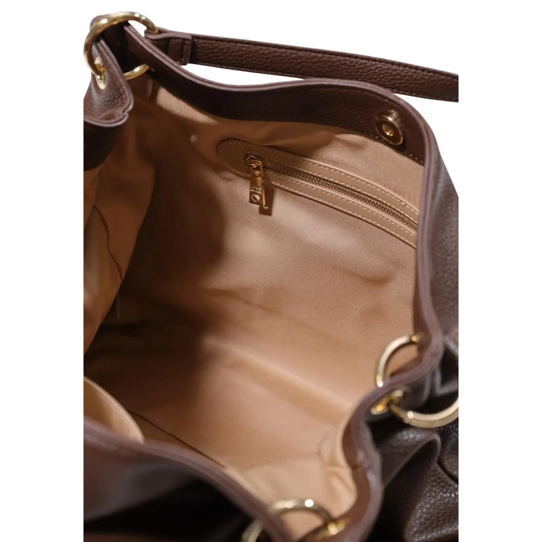 Love Moschino Brown Polyethylene Handbag