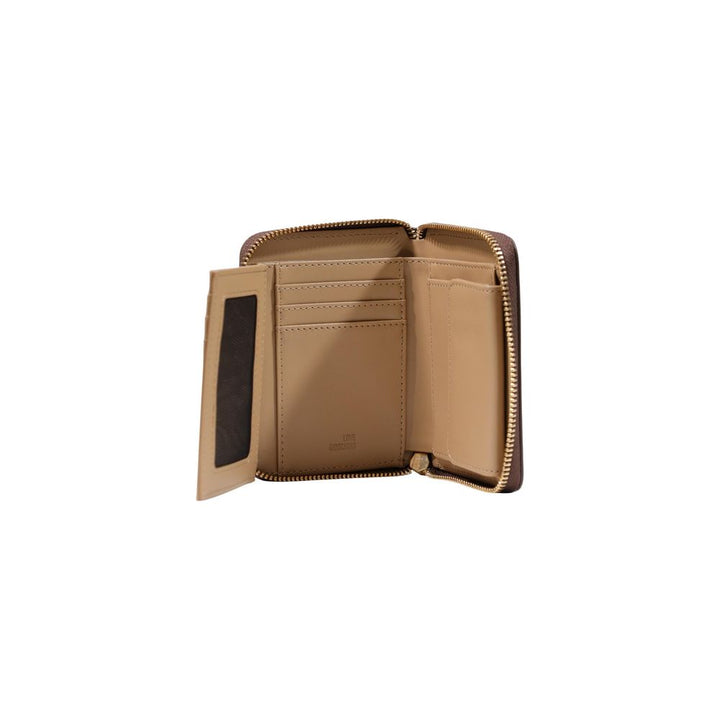 Love Moschino Brown Polyethylene Wallet