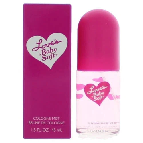 Loves Baby Soft Cologne Mist with Fresh Rose and Jasmine Sensuality Women’s Perfume Dana