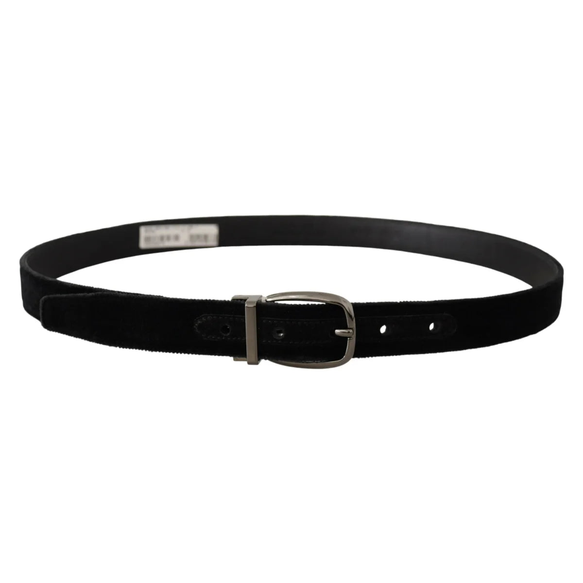 Luxurious Dolce Gabbana Velvet Belt With Iconic Buckle &