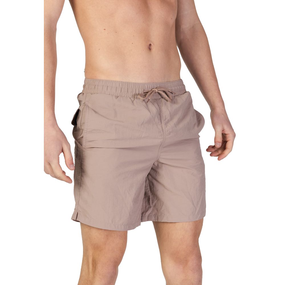 Lyle &amp; Scott Beige Nylon Swim Shorts