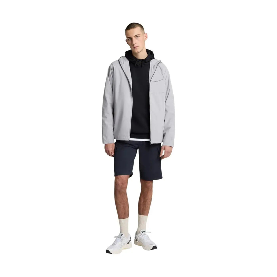 Lyle &amp; Scott Black Cotton Bermuda Shorts