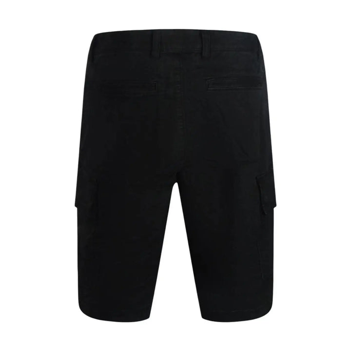 Lyle &amp; Scott Black Cotton Bermuda Shorts